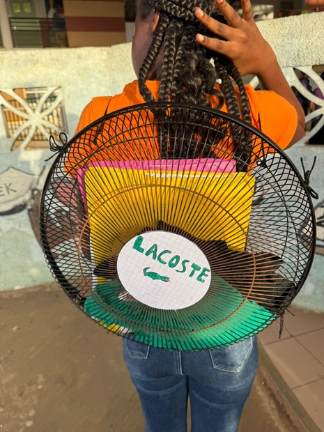 Ventilateur Lacoste vu de face